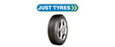 Just Tyres brand logo for reviews of car rental and other services