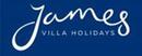 James Villas brand logo for reviews of travel and holiday experiences
