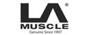 LA Muscle brand logo for reviews of diet & health products
