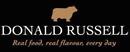 Donald Russell brand logo for reviews of food and drink products