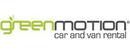 Green Motion Car and Van Rental brand logo for reviews of car rental and other services