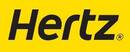 Hertz brand logo for reviews of car rental and other services