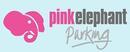Pink Elephant Parking brand logo for reviews of car rental and other services