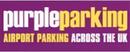 Purple Parking brand logo for reviews of car rental and other services