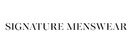 Signature Menswear brand logo for reviews of online shopping for Fashion Reviews & Experiences products