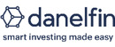 Danelfin brand logo for reviews of financial products and services