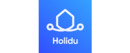 Holidu brand logo for reviews of travel and holiday experiences