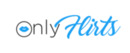 Only Flirts brand logo for reviews of dating websites and services
