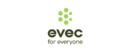 Evec brand logo for reviews of car rental and other services