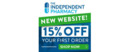 The Independent Pharmacy brand logo for reviews of online shopping for Cosmetics & Personal Care products