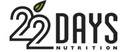 22 Days Nutrition brand logo for reviews of diet & health products