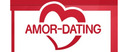 Amordating brand logo for reviews of dating websites and services