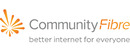 Community Fibre brand logo for reviews of mobile phones and telecom products or services