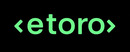 EToro brand logo for reviews of financial products and services