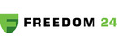 Freedom24 brand logo for reviews of financial products and services