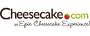 Cheesecake brand logo for reviews of food and drink products