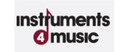 Instruments4music brand logo for reviews of online shopping for Electronics products