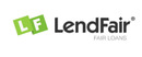 Lend Fair brand logo for reviews of financial products and services
