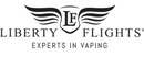 Liberty Flights brand logo for reviews of E-smoking & Vaping