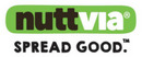 Nuttvia brand logo for reviews of food and drink products