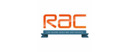 RAC brand logo for reviews of car rental and other services