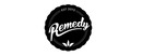 Remedy brand logo for reviews of food and drink products