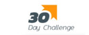 The 30k Challenge brand logo for reviews of financial products and services