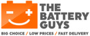 The Battery Guys brand logo for reviews of car rental and other services