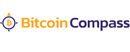 The BitCoin Compass brand logo for reviews of financial products and services