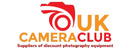UK Camera Club brand logo for reviews of online shopping for Electronics products