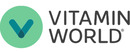 Vitamin World brand logo for reviews of diet & health products