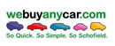 We Buy Any Car brand logo for reviews of car rental and other services