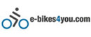 E-bikes4you brand logo for reviews of online shopping for Sport & Outdoor products