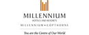 Millennium Hotels brand logo for reviews of travel and holiday experiences