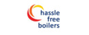 Hassle Free Boilers brand logo for reviews of energy providers, products and services