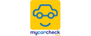 My Car Check brand logo for reviews of car rental and other services