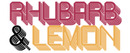 Rhubarb & Lemon brand logo for reviews of food and drink products