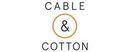 Cable and Cotton brand logo for reviews of online shopping for Homeware products