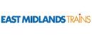 East Midlands Trains brand logo for reviews of travel and holiday experiences