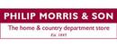 Philip Morris & Son brand logo for reviews of online shopping for Fashion products