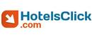 HotelsClick brand logo for reviews of travel and holiday experiences
