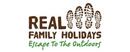 Real Family Holidays brand logo for reviews of travel and holiday experiences