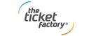 The Ticket Factory brand logo for reviews of travel and holiday experiences