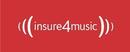 Insure4music brand logo for reviews of insurance providers, products and services