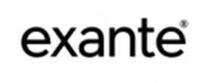 Exante brand logo for reviews of diet & health products