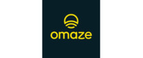 Omaze brand logo for reviews of travel and holiday experiences