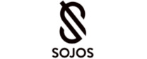 Sojos brand logo for reviews of food and drink products
