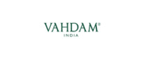 Vahdam Teas brand logo for reviews of food and drink products