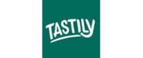 Tastily brand logo for reviews of food and drink products