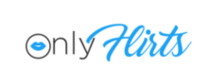 Only Flirts brand logo for reviews of dating websites and services